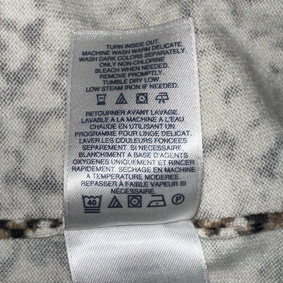 Lands’ End Women’s Supima Cotton Leopard Print Cardigan Sweater 2X 20W-22W - Picture 13 of 13